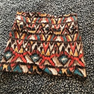 Patterned skirt